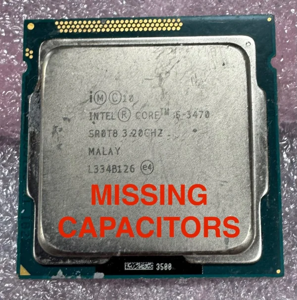 Intel Core i5-3470 3.4 GHz LGA 1155 5 GT/s Desktop CPU Processor SR0T8