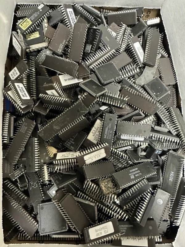 5LBS of Mixed IC Chips for Scrap Gold Recovery