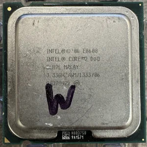 Intel Core 2 Duo E8600 3.33GHz Dual-Core 6MB LGA 775 SLB9L CPU Processor 65W