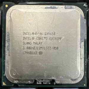 Intel Core 2 Extreme QX9650 SLAN3 SLAVE LGA775 1333MHz 3GHz 2MB CPU Missing Caps