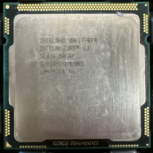 Intel Core i7-870 SLBJG 2.93GHz (Turbo 3.60GHz) 8M 4-Core LGA-1156 Desktop CPU