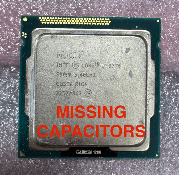 Intel Core i7-3770 3.4GHz Quad-Core CPU Processor SR0PK LGA1155