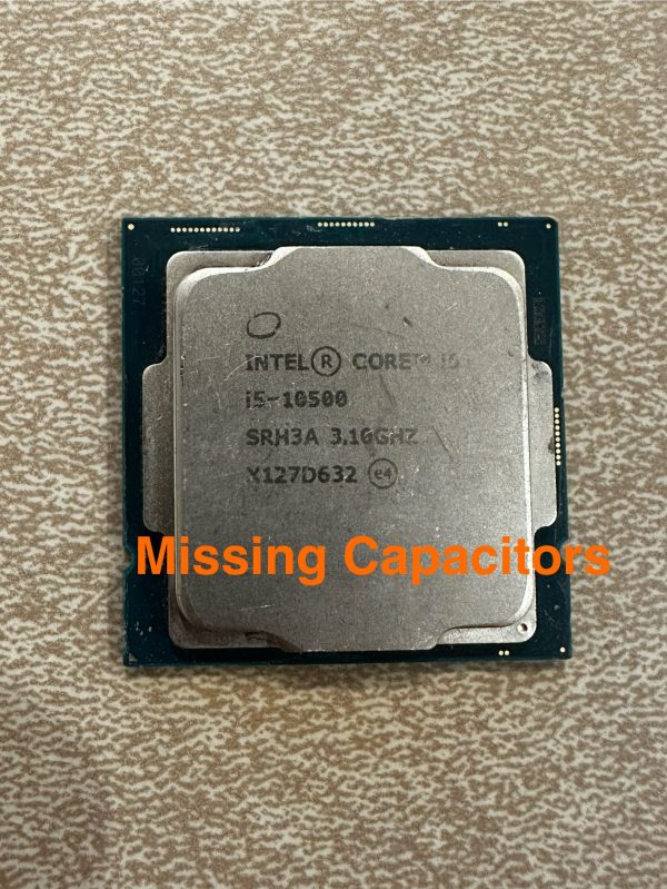 Intel Core i5-10500 3.10GHz (Turbo 4.50GHz) 6-Core 12-Thread LGA1200 CPU Processor (SRH3E)
