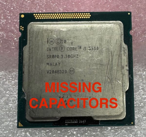 Intel Core i5-3550 3.3 GHz LGA 1155 5 GT/s Desktop CPU Processor SR0P0