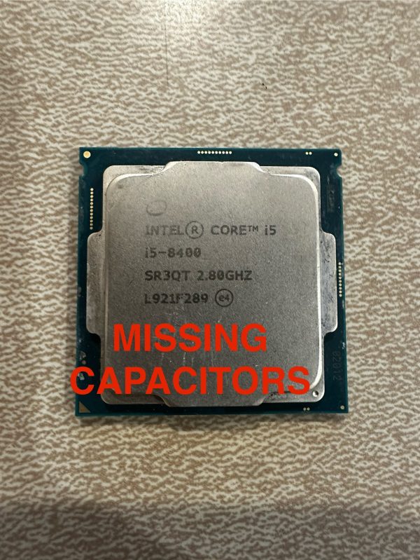 Intel Core i5-8400 2.80GHz SR3QT CPU (LGA1151)