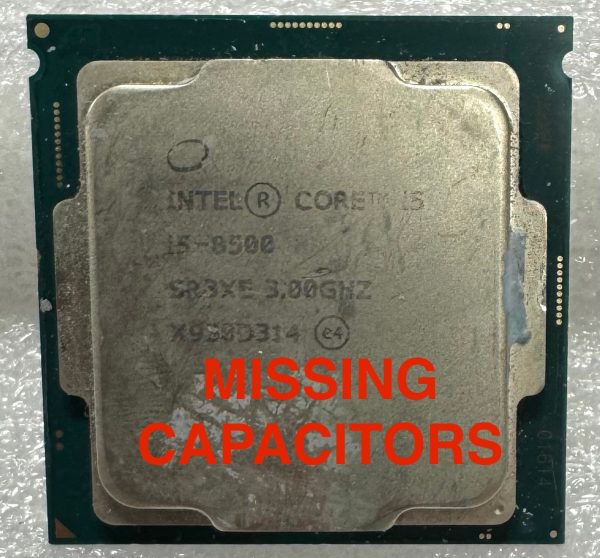 Intel Core i5-8500 CPU 3.00Ghz SR3XE LGA1151