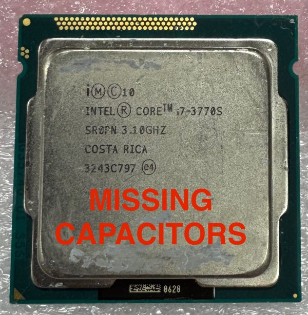 Intel Core i7-3770S SR0PN 8MB 3.1GHz 5GT/s Desktop CPU
