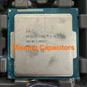 Intel Core i5-4670 3.40 GHz Quad-Core CPU (SR14D)